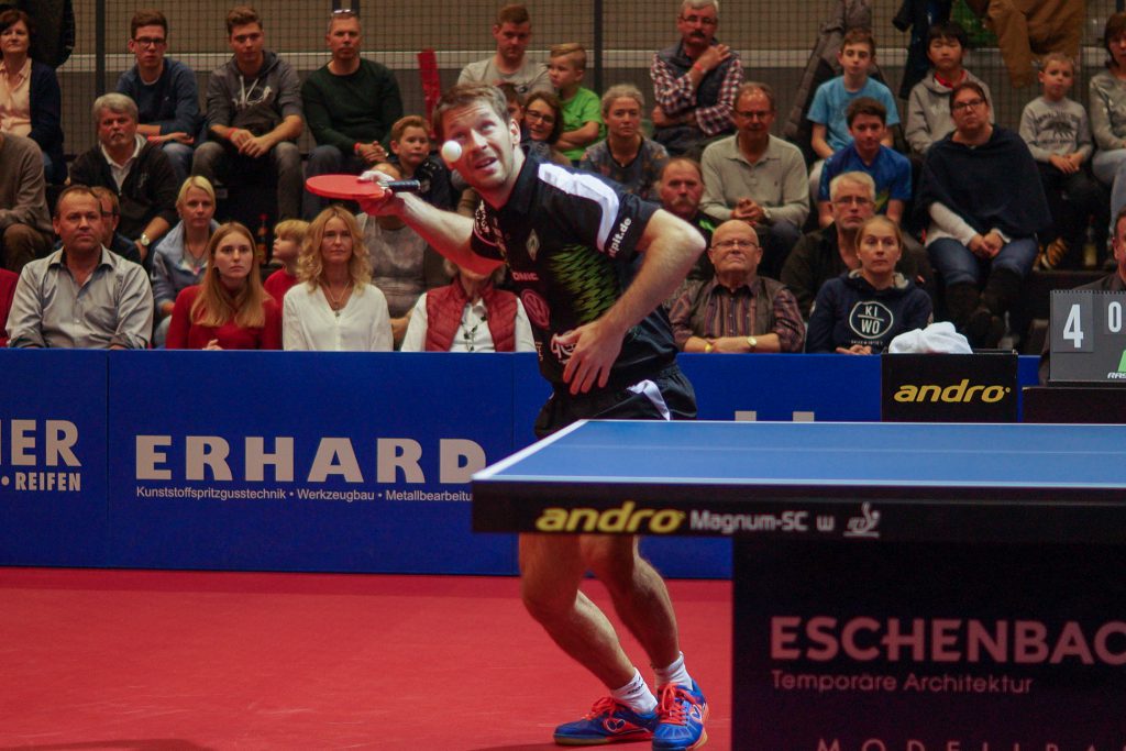 Bastian Steger Gibt Sein Heimspieldebüt Für Den Tsv Tsv Bad Königshofen Tischtennis 